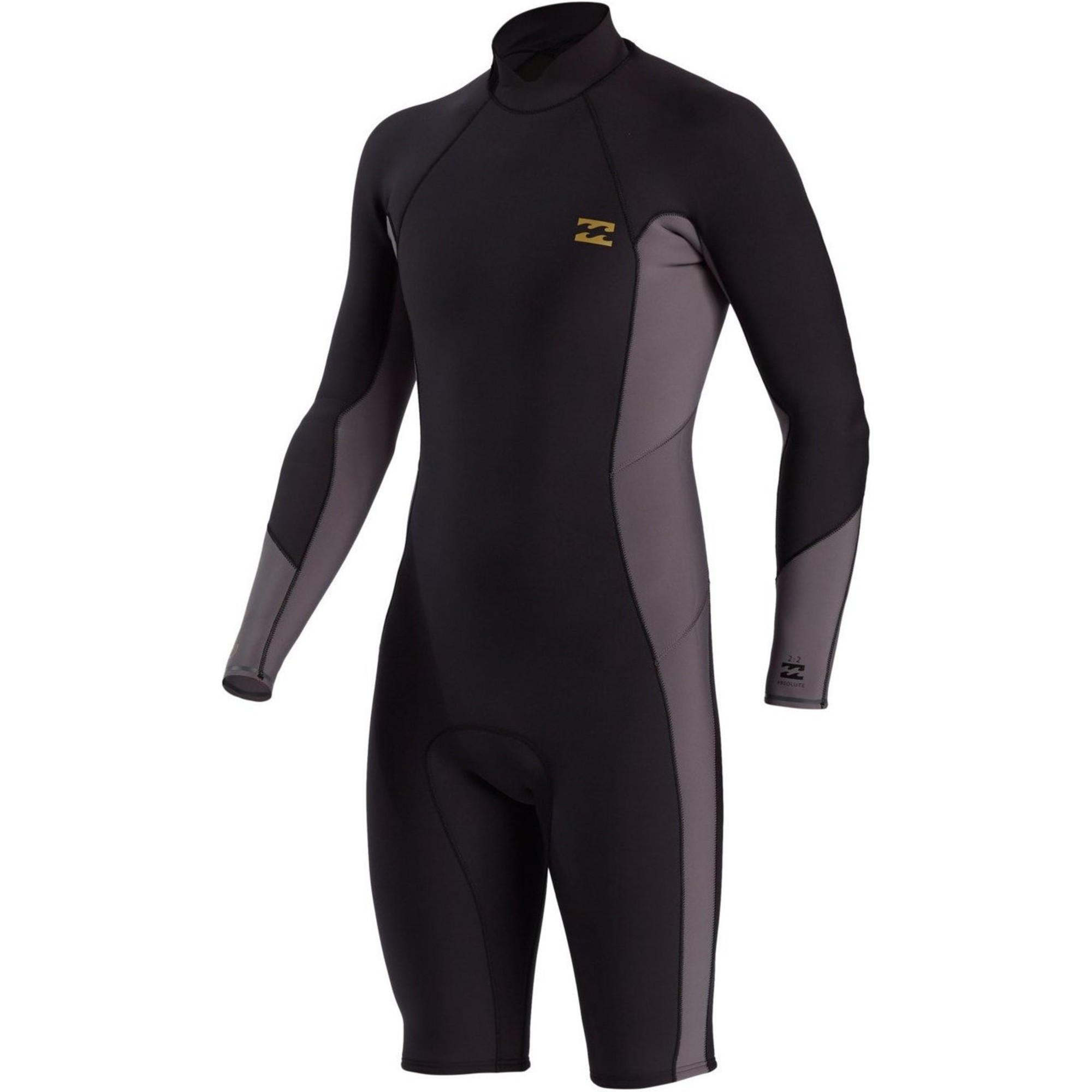 2021 Billabong Mens Absolute 2mm Long Sleeve Shorty Wetsuit W42M73